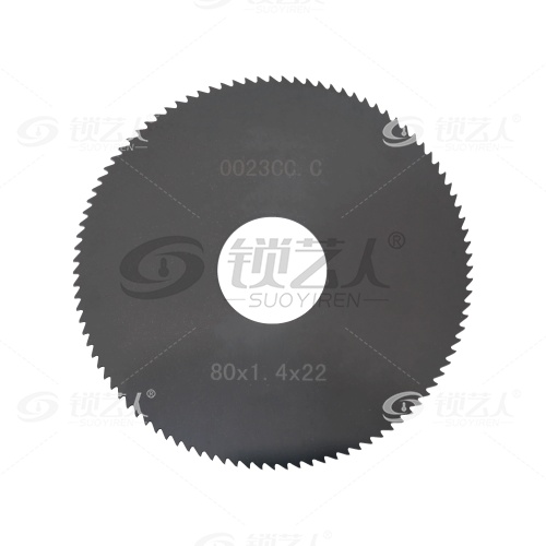 钨钢三面刃薄锯片铣刀-0023CC.C. φ80x1.4xφ22x100T 钥匙机100H,100G,100G1,100G2,100G3,202A,202C专用铣刀