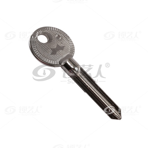 【铁料】铁恒锋 十字 钥匙胚 对位 卷门钥匙料 -0238