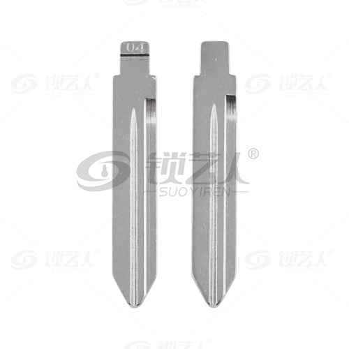 04#克莱斯勒 213吉普车道奇等 中卡位钥匙头 子机通用折叠头