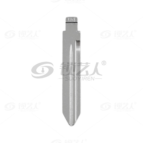04#克莱斯勒 213吉普车道奇等 中卡位钥匙头 子机通用折叠头