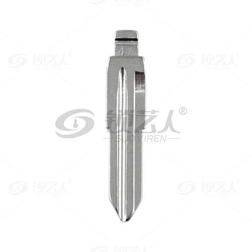 47#长安CX20等 中卡位钥匙头 子机通用折叠头