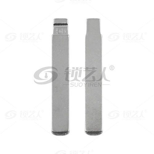 58#雪铁龙 凯旋等 中卡位钥匙头 子机通用折叠头