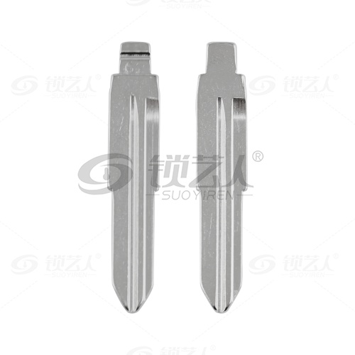 62#三菱左口奔奔 迷你等 中卡位钥匙头 子机通用折叠头