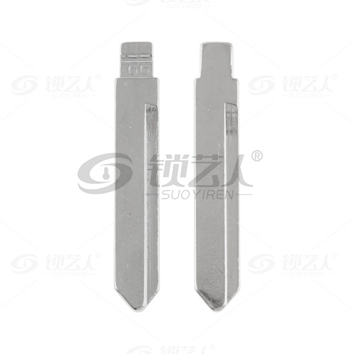 66#比亚迪F0等 中卡位钥匙头 子机通用折叠头