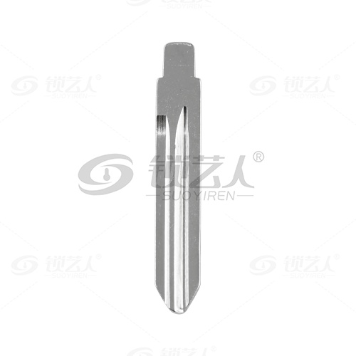 87#别克 中间槽钥匙胚 中卡位钥匙头 子机通用折叠头