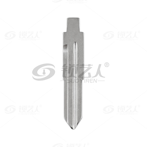 94#长安悦翔 斜头中间槽 中卡位钥匙头 子机通用折叠头