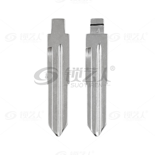 94#长安悦翔 斜头中间槽 中卡位钥匙头 子机通用折叠头