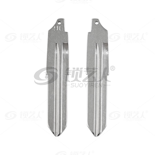 96#长安奔奔迷你 原车钥匙卡位折叠头 原厂折叠坯（斜头）