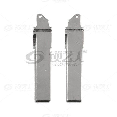 133#新款大众高7斯柯达 原车钥匙卡位折叠头