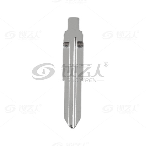 137#双龙折叠钥匙坯 中卡位钥匙头 子机通用折叠头