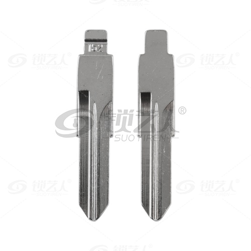 152#雷诺右槽 中卡位钥匙头 子机通用折叠头