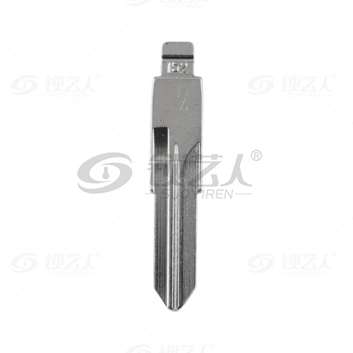 152#雷诺右槽 中卡位钥匙头 子机通用折叠头