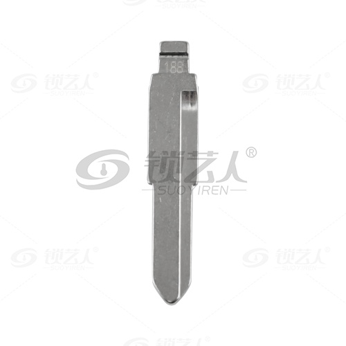188#解放单槽左槽  中卡位钥匙头 子机通用折叠头