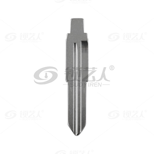 195#陕汽双槽左槽 中卡位钥匙头 子机通用折叠头