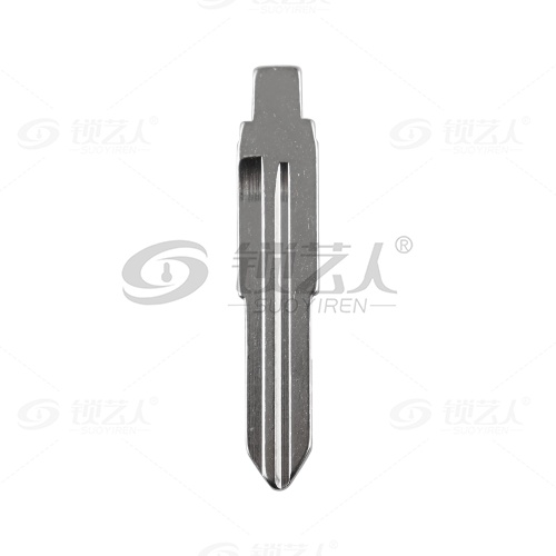 196#陕汽双槽右槽 中卡位钥匙头 子机通用折叠头