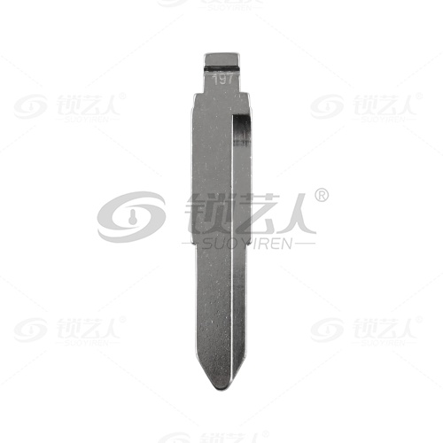 197#五十铃左槽 中卡位钥匙头 子机通用折叠头