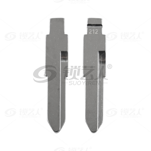 212# 春风摩托厚2.0MM 中卡位钥匙头 子机通用折叠头