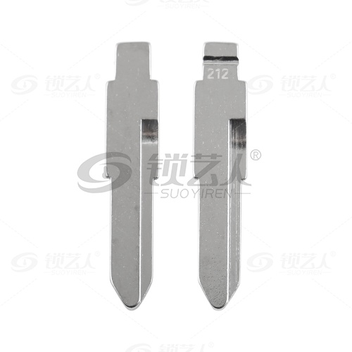 212# 春风摩托厚2.0MM 中卡位钥匙头 子机通用折叠头