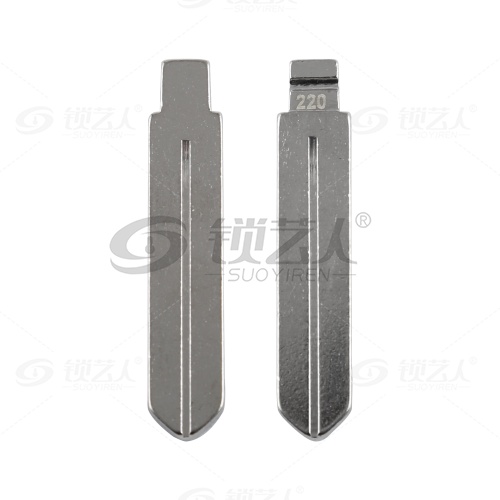 220# 本田摩托 中卡位钥匙头 子机通用折叠头